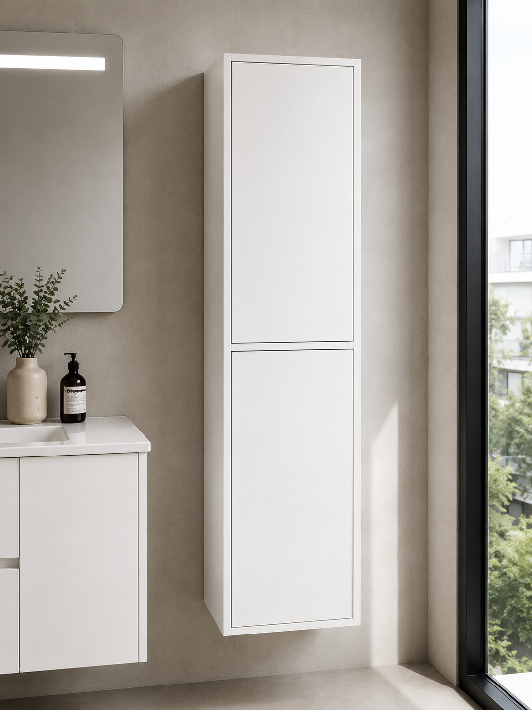 Colonna bagno FLORENCIA due porte 140 cm