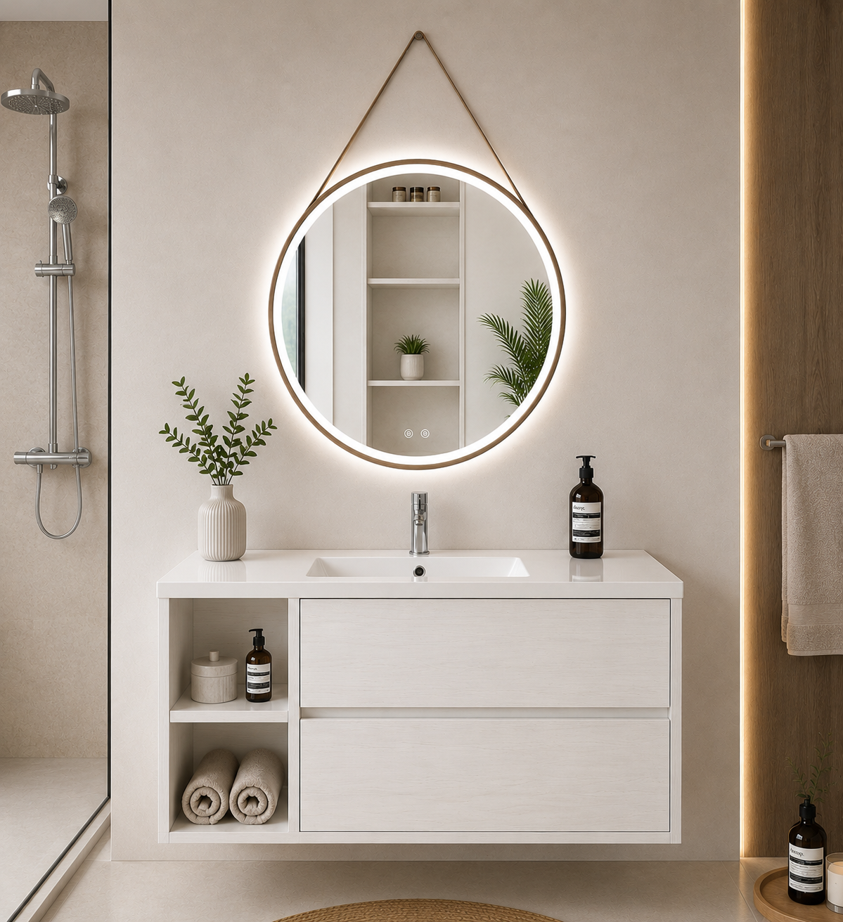 Mueble de baño Zeus con lavabo