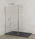 Box walk-in fisso + battente SCREEN